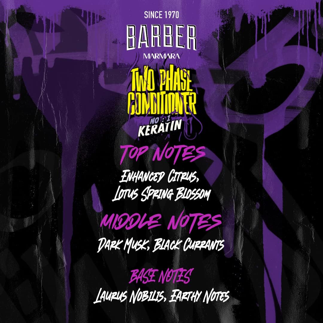 Marmara Barber Two Phase Conditioner No.1 Keratin 16.9 oz