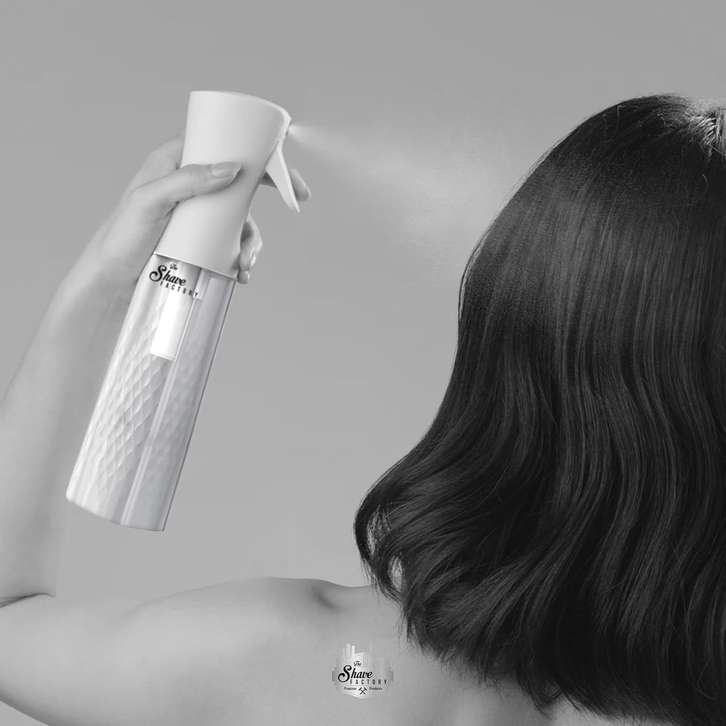 The Shave Factory Spray Bottle Transparent