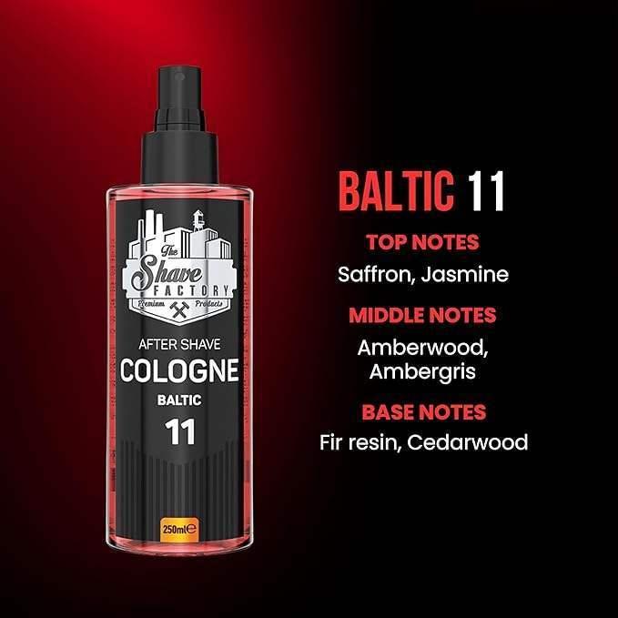The Shave Factory After Shave Cologne 11 Baltic 500ml / 16.9 oz