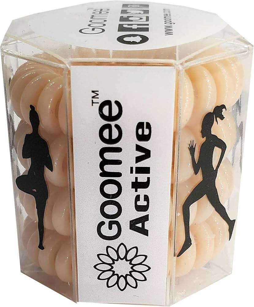 The Markless Hair Loop Set - Sahara by Goomee for Women - 4 Pc Hair Tie