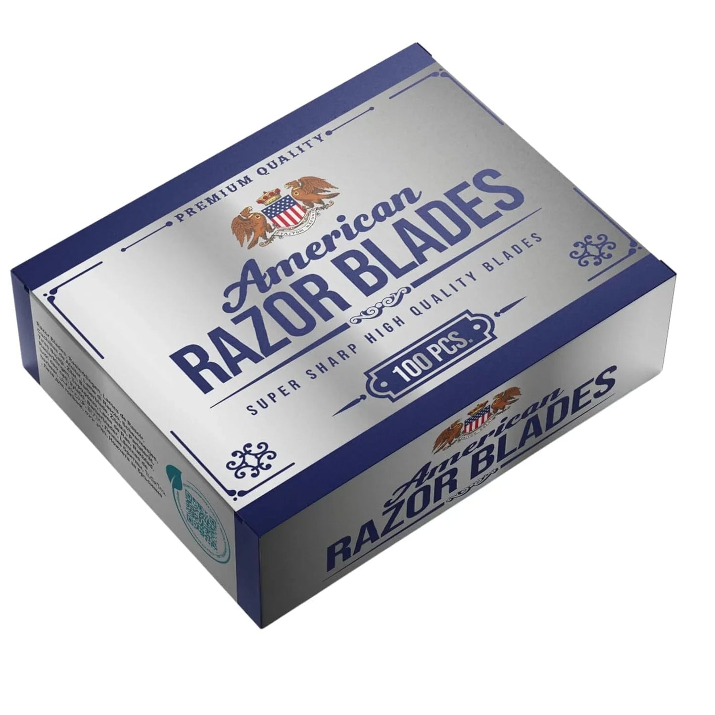 The Shave Factory American Razor Blades Double Edge 100 ct