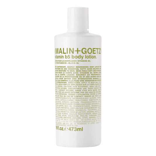 Vitamin B5 Body Moisturizer by Malin + Goetz for Unisex - 16 oz Body Lotion