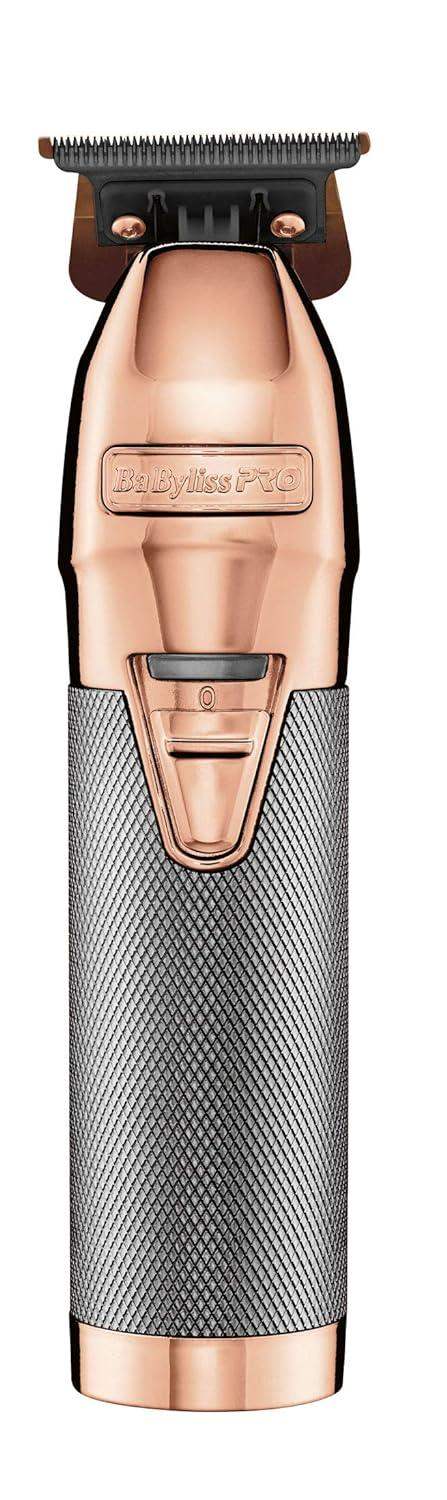 BaBylissPRO Barberology Hair Trimmer for Men FX787RG ROSEFX Professional Outlining Trimmer & Electric Razor - BarberSets