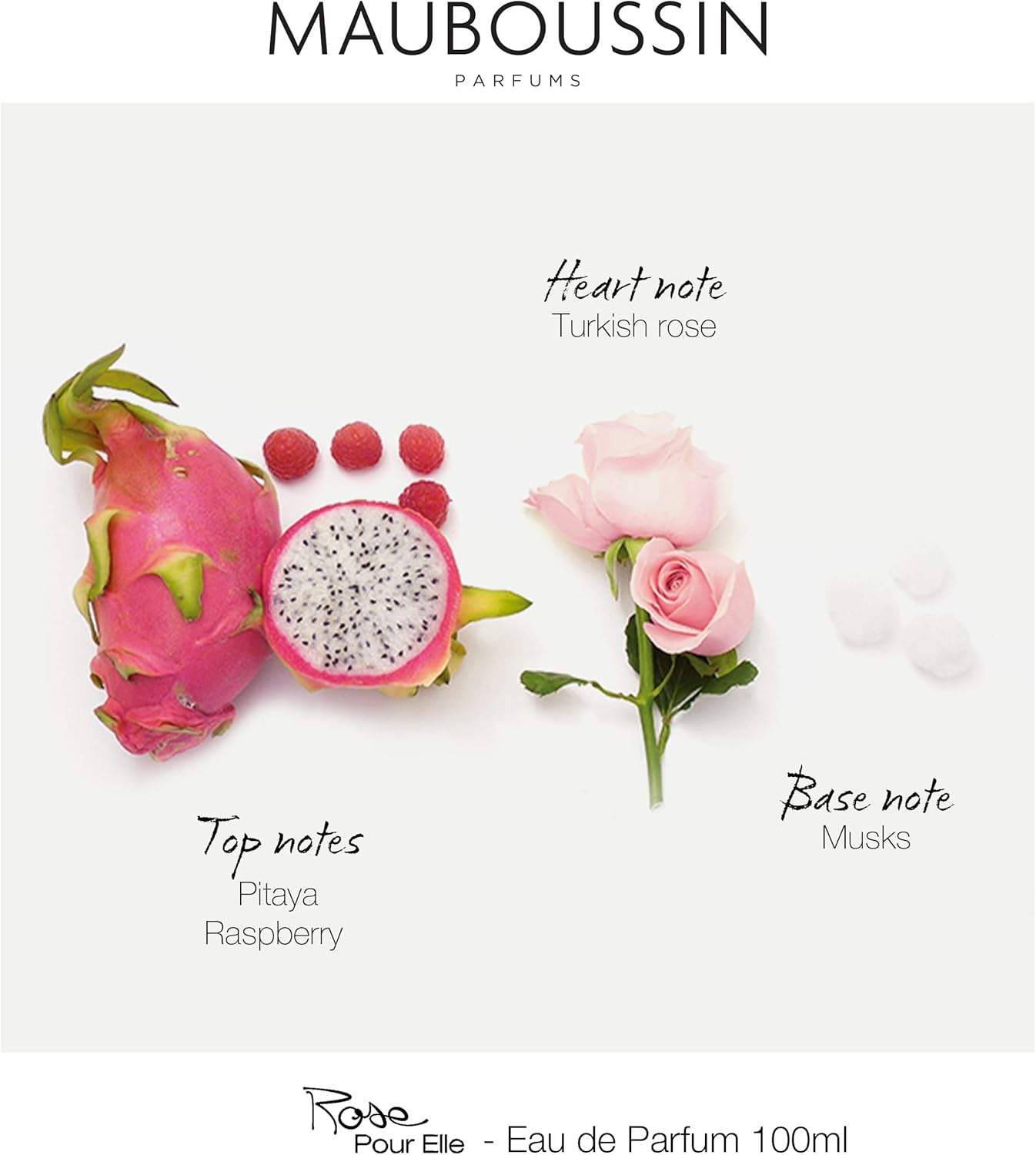 Mauboussin Rose Pour Elle by Mauboussin for Women - 3.3 oz EDP Spray (Tester)