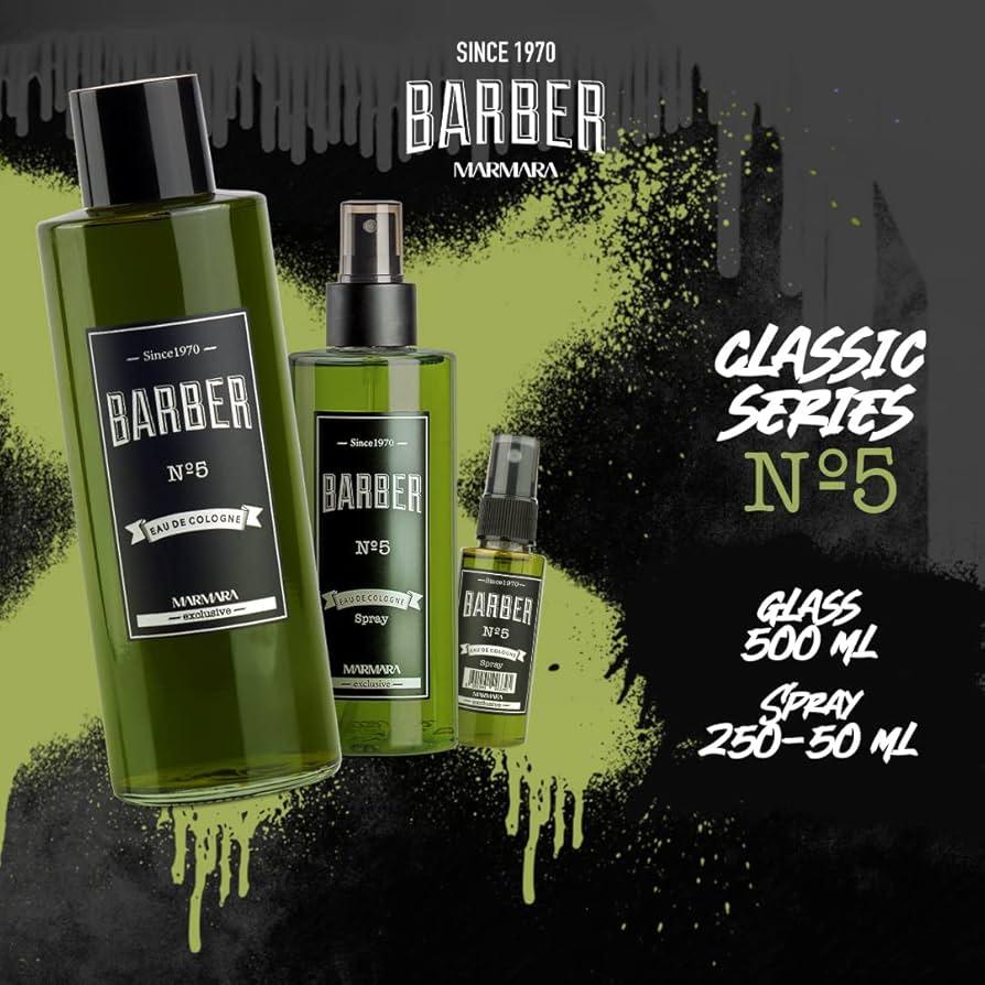 Marmara Barber Aftershave Cologne No.5 Spray 250ml / 8.45 oz