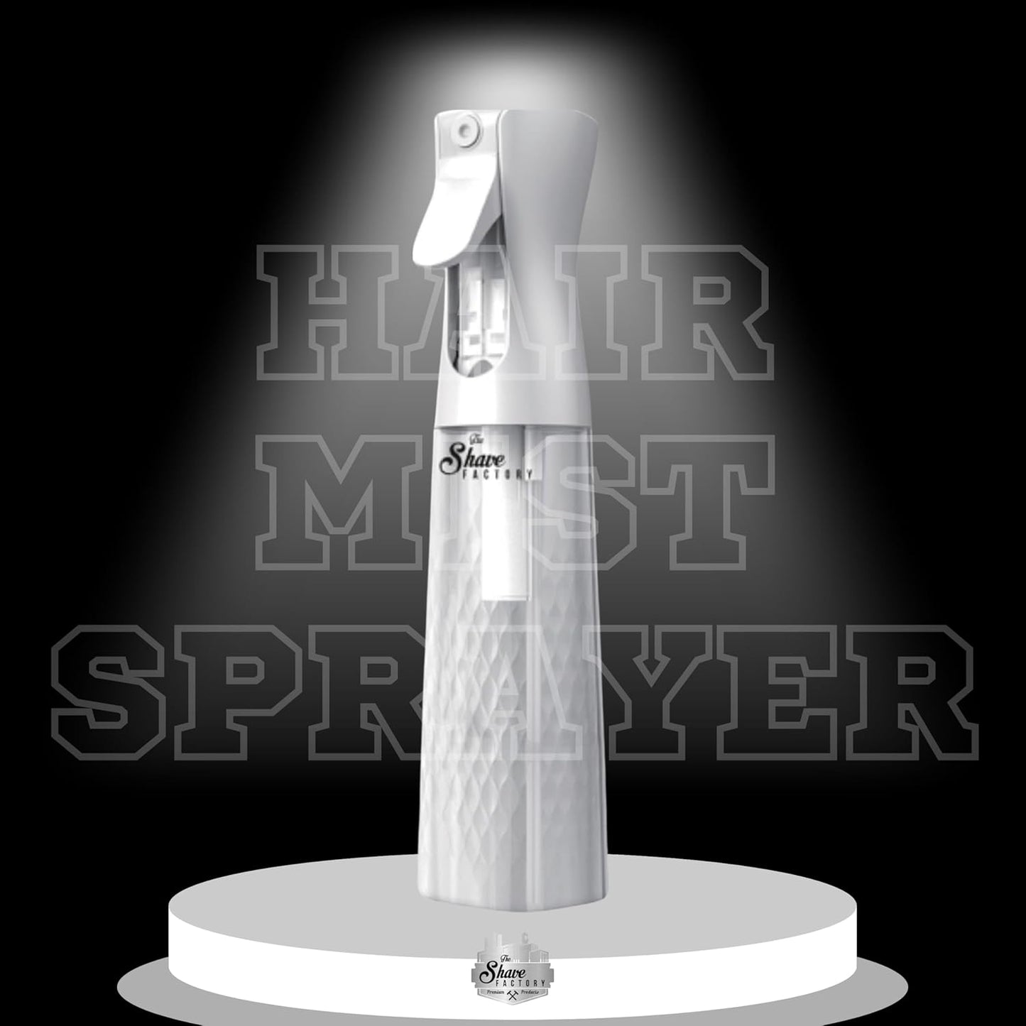 The Shave Factory Spray Bottle Transparent