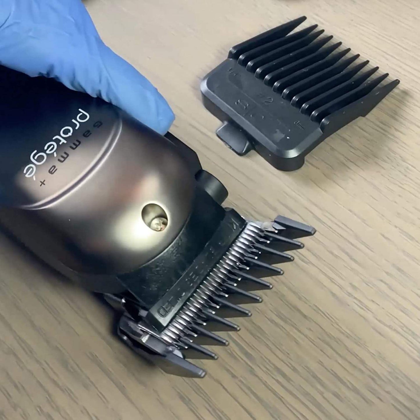 Gamma Double Magnetic Clipper Guards - Black