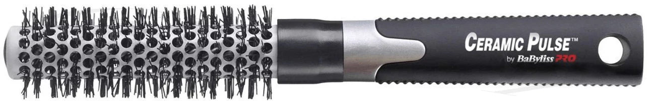 BaBylissPRO Style and Shine 2" Round Ceramic Brush and Linziclips