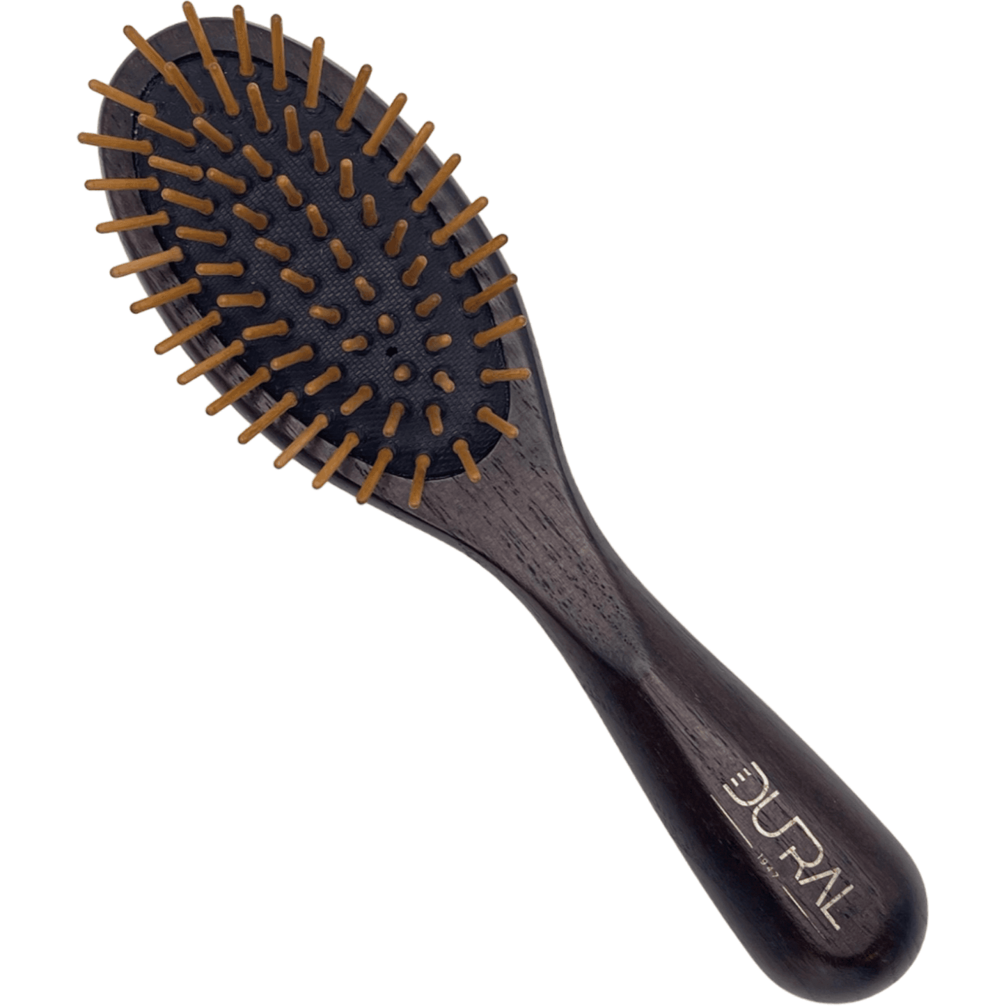 Dural ash wood, rubber cushion Hair Brush with wooden pins