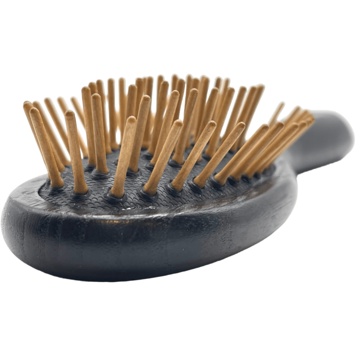 Dural ash wood, rubber cushion Hair Brush with wooden pins