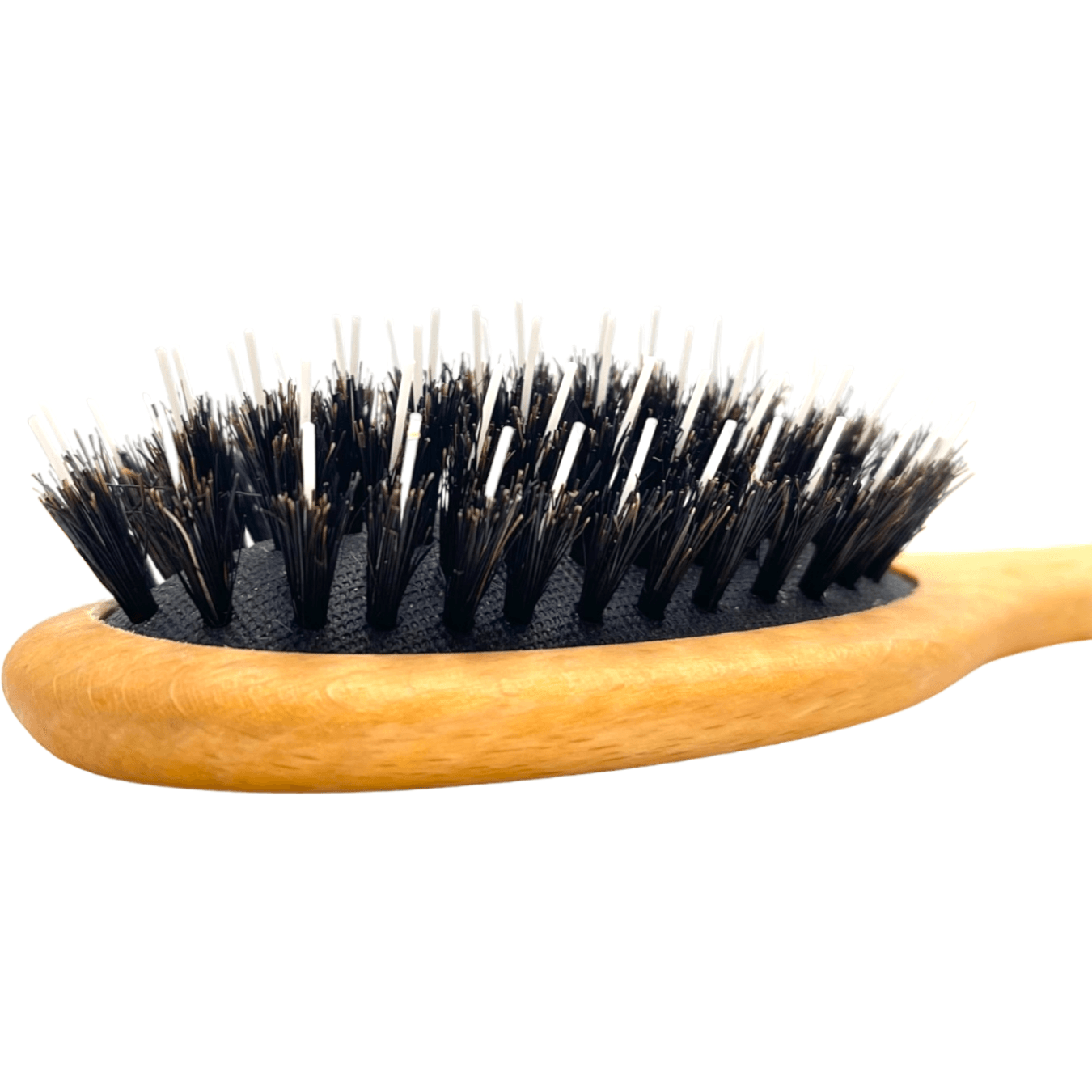 Dural Beech Wood rubber cushion hair brush with boar bristles and nylon