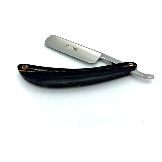 Dural Edge Heavy Duty Unique Orange/Grey Wings Wood Straight Razor SE-061