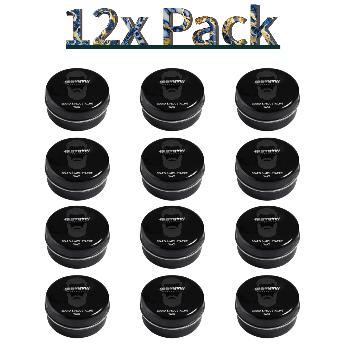 Gummy Moustache Wax Multipack