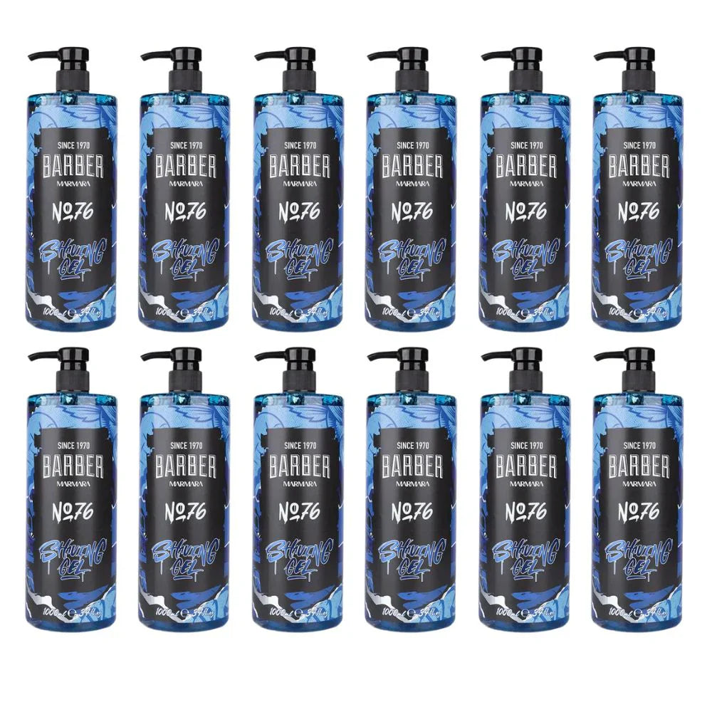Marmara Barber Shaving Gel 34 Oz No. 76 Multipack