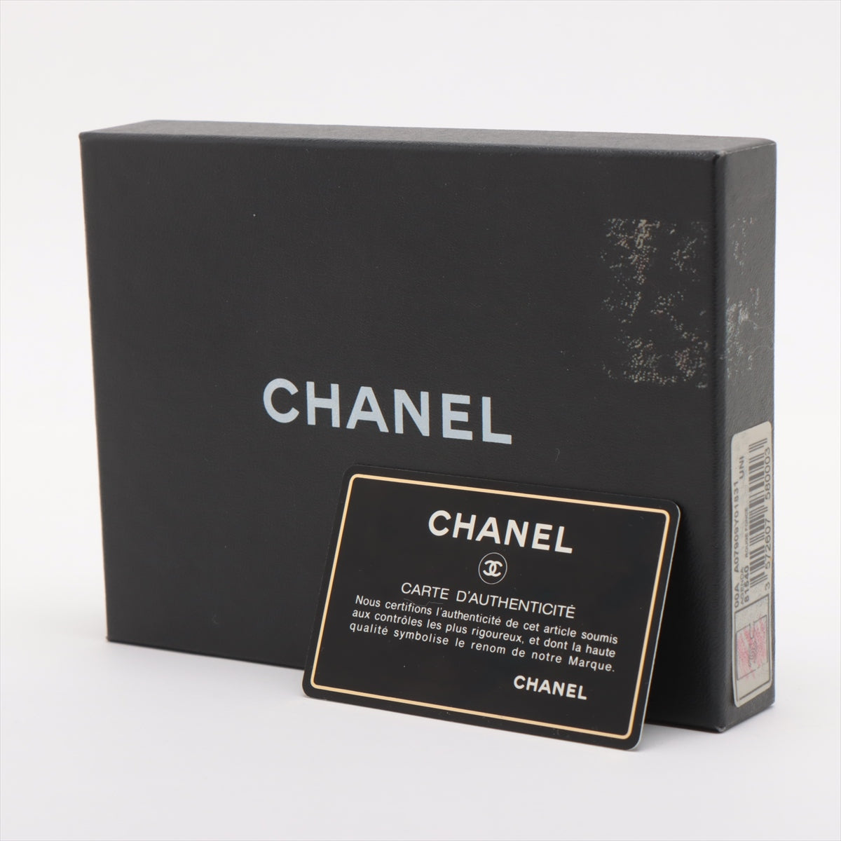 Chanel CC Logo Leather Notebook Cover Red