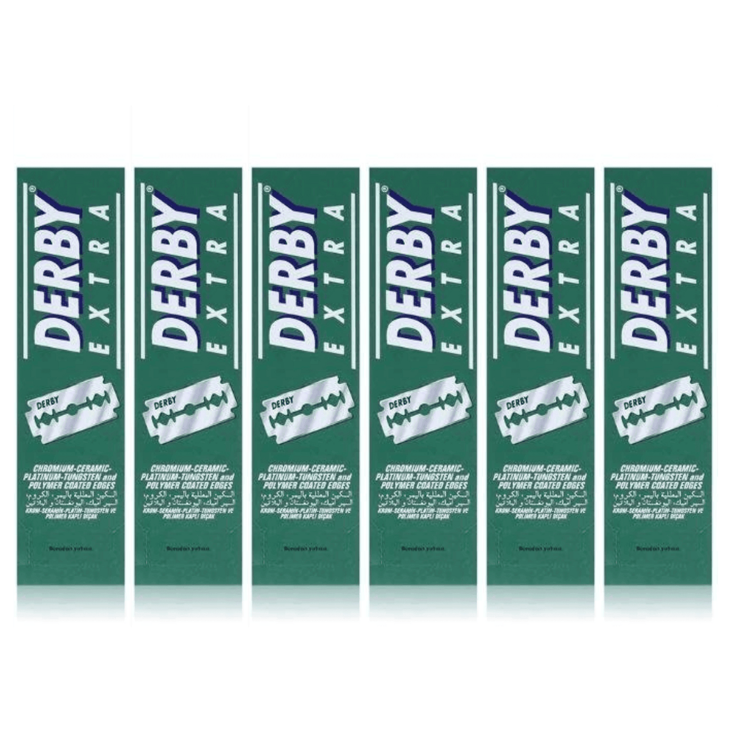 Derby Double Edge Razor Blades 100Pcs - BarberSets