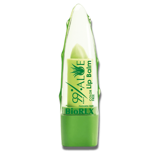 BioRLX 99% Purity Aloe Vera Color Free Lip Balm