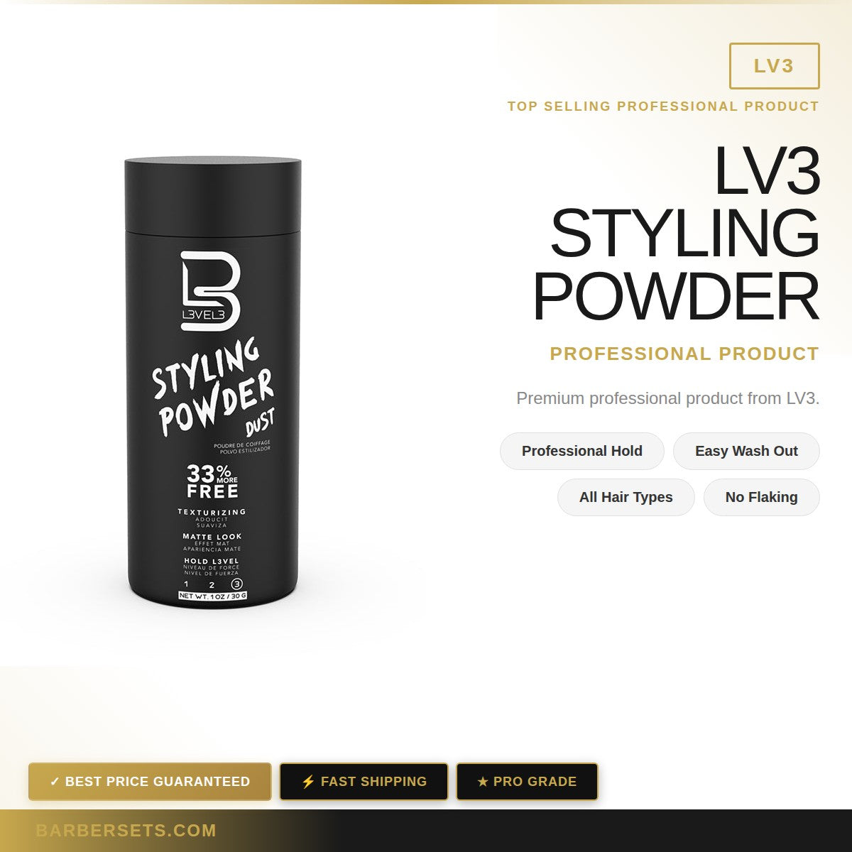LV3 STYLING POWDER 60gr