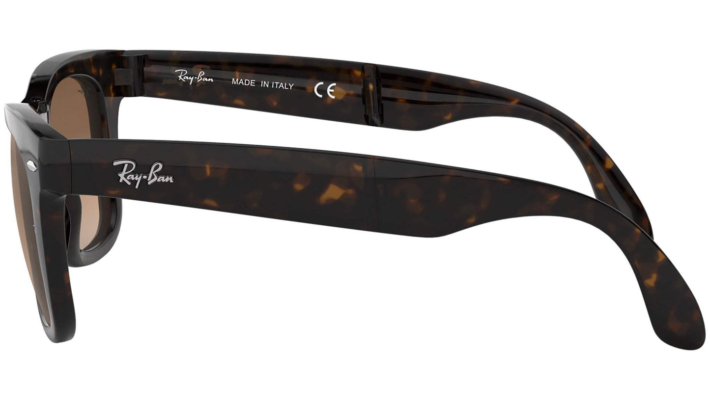 Ray Ban RB 4105 710-51 Folding Wayfarer - Tortoise-Light Brown Gradient by Ray Ban for Unisex - 50-22-140 mm Sunglasses