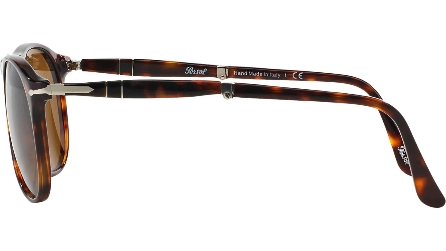 Persol PO9714S 24-33 - Havana-Brown by Persol for Men - 52-20-140 mm Sunglasses