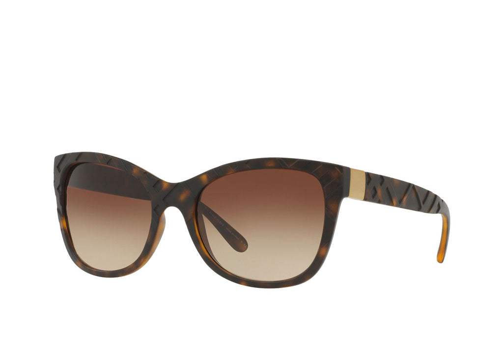 Burberry BE 4219 3578-13 - Matte Dark Havana-Brown Gradient by Burberry - 56-19-140 mm Sunglasses