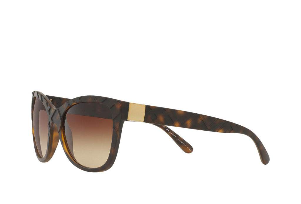 Burberry BE 4219 3578-13 - Matte Dark Havana-Brown Gradient by Burberry - 56-19-140 mm Sunglasses