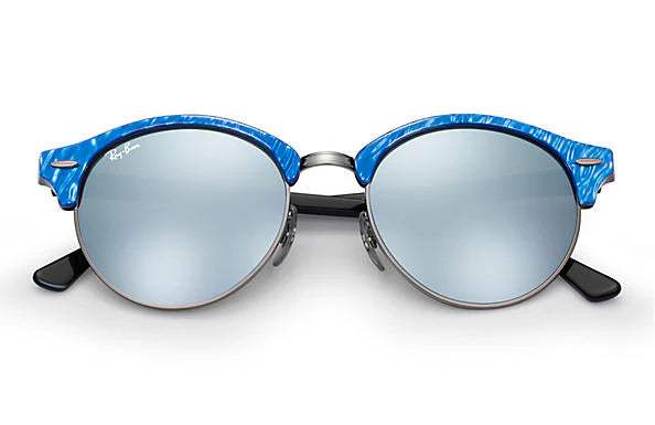 Ray Ban RB 4246 984/30 - Blue/Silver by Ray Ban for Unisex - 51-19-145 mm Sunglasses