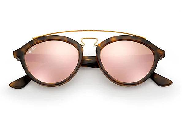 Ray Ban RB 4257 6092-2Y Small - Tortoise-Copper by Ray Ban for Unisex - 50-19-145 mm Sunglasses