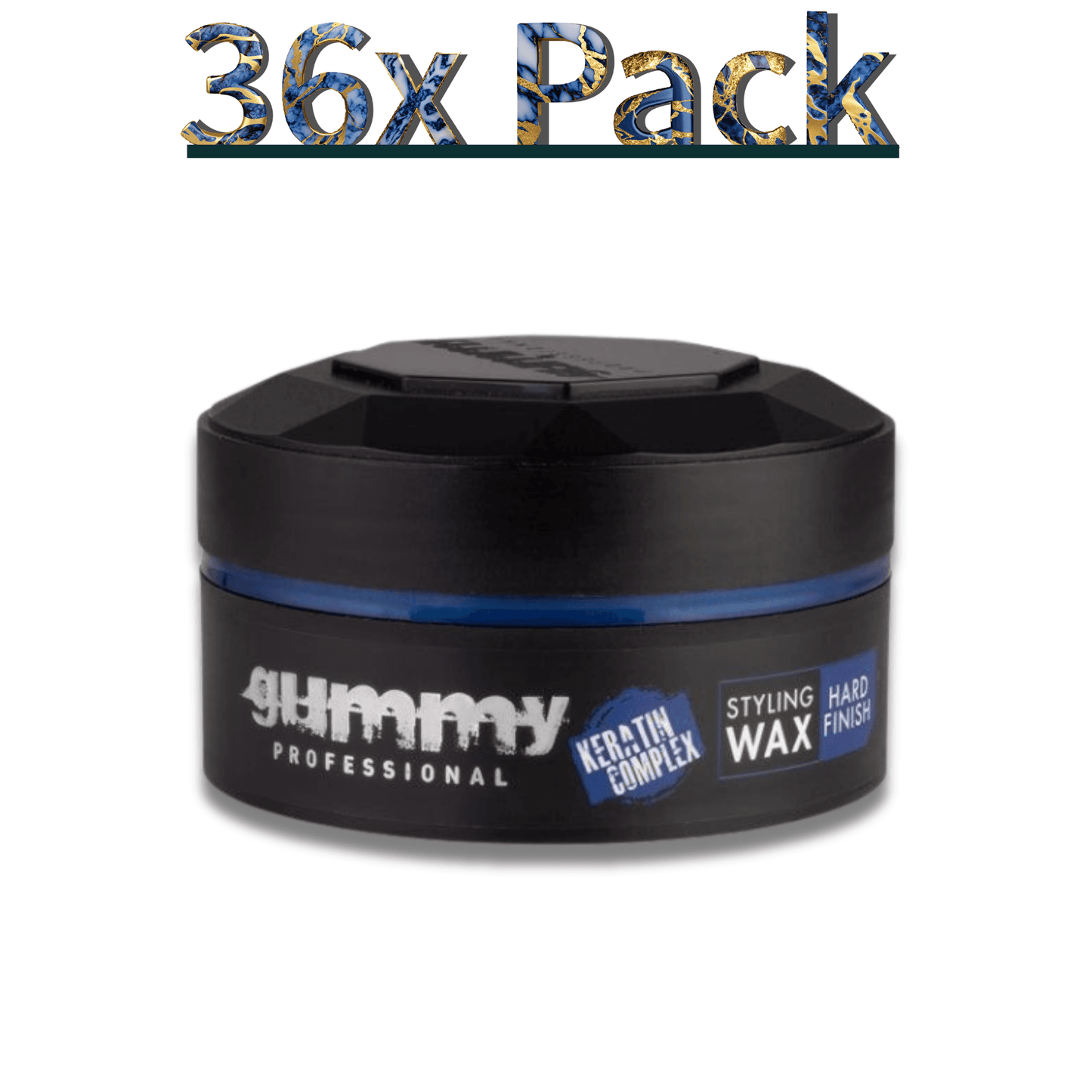 Gummy Hair Styling Wax Hard Finish Multipack