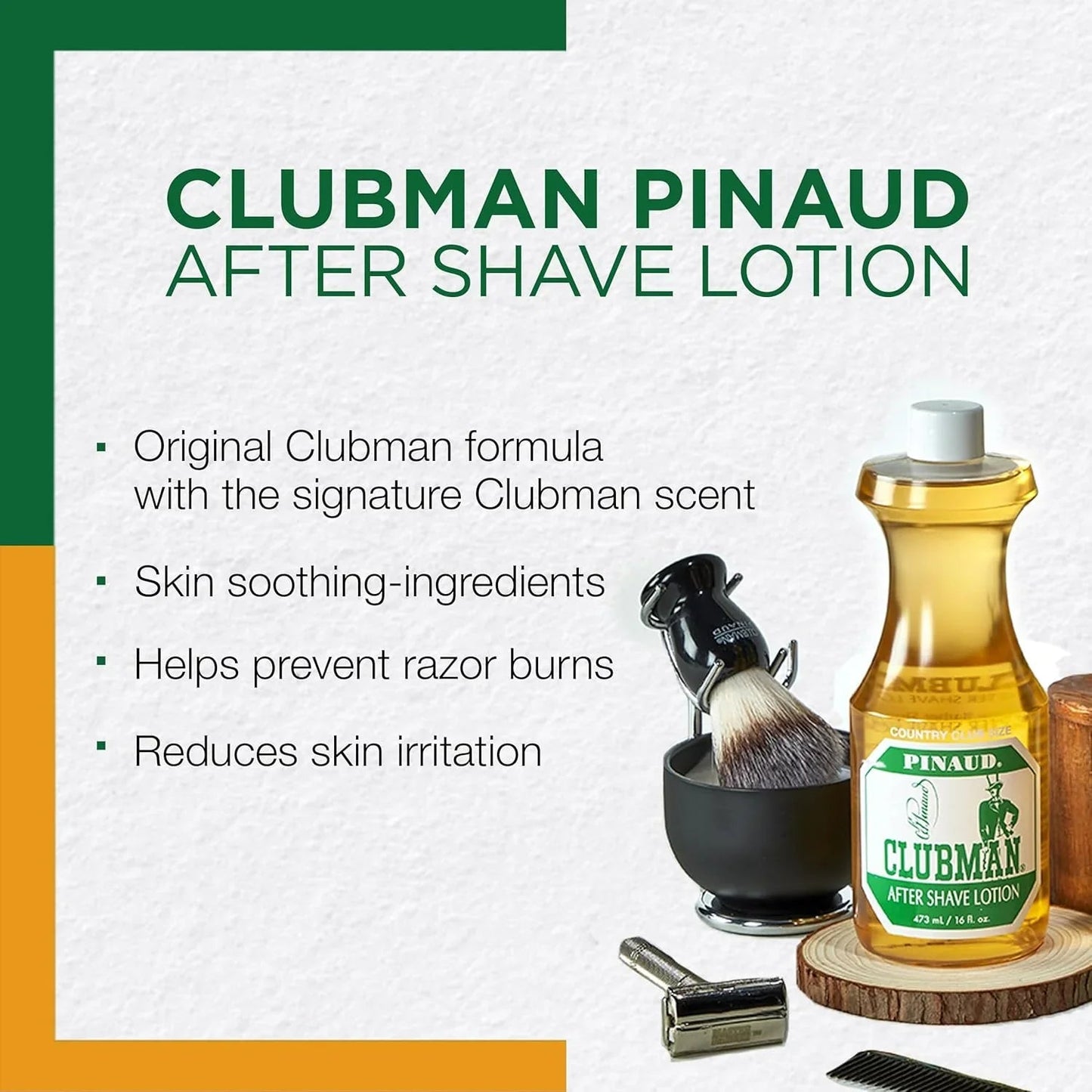 Clubman After Shave Lotion 473ml / 16 oz Multipack