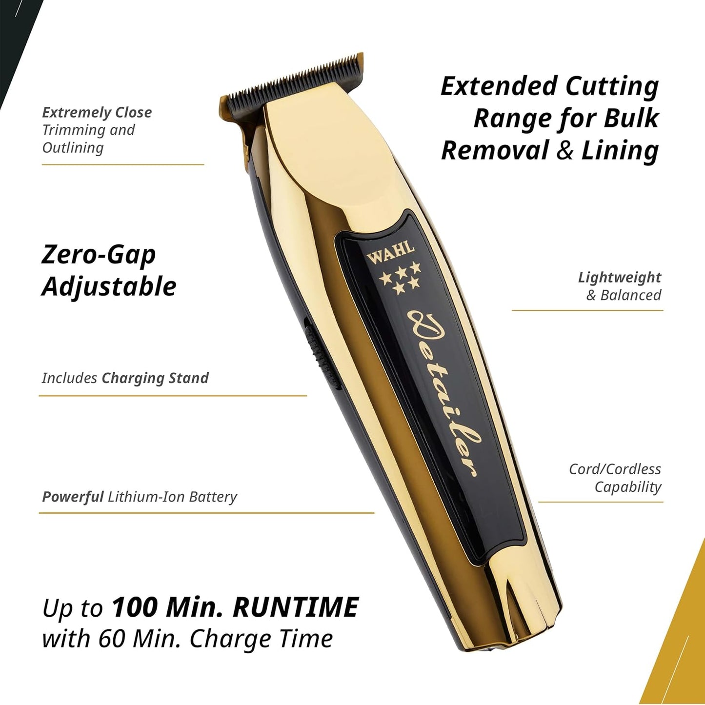 Wahl Gold Cordless Detailer Li Trimmer