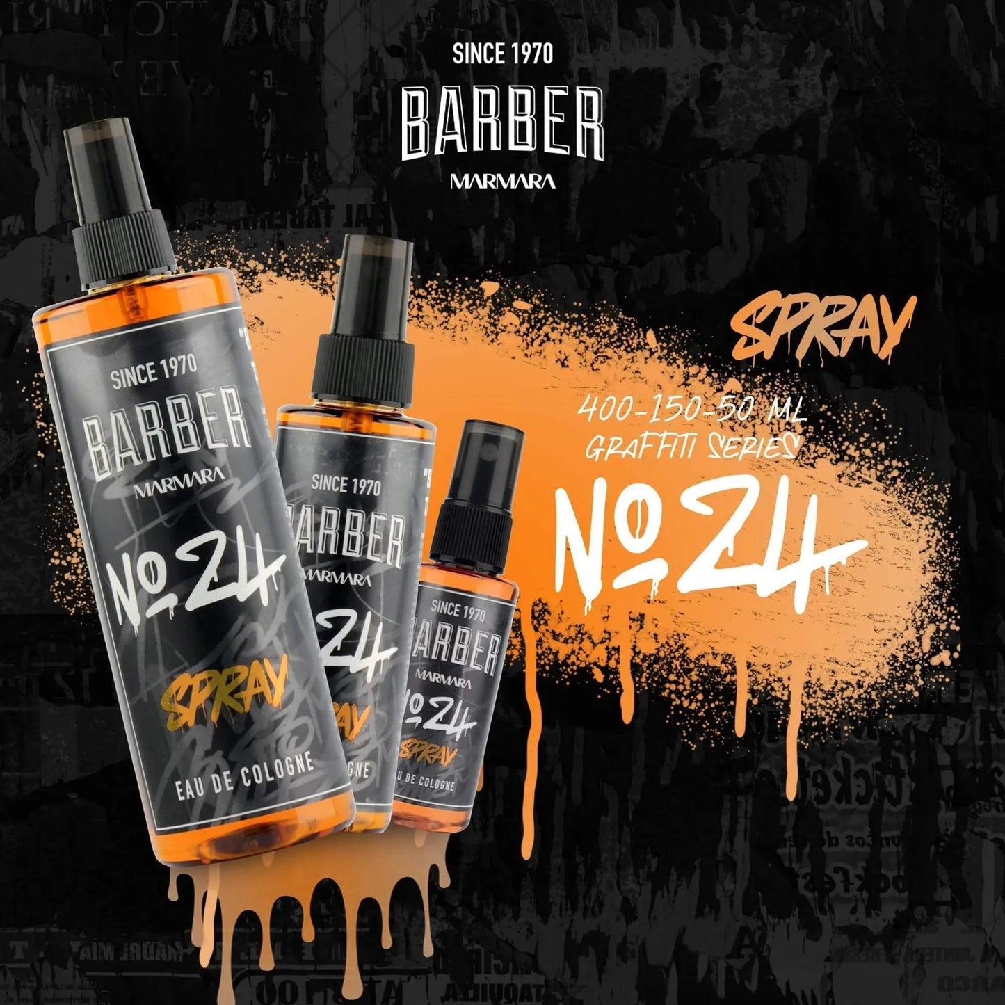 Marmara Barber Cologne 50ml / 1.7 oz No. 24 Spray