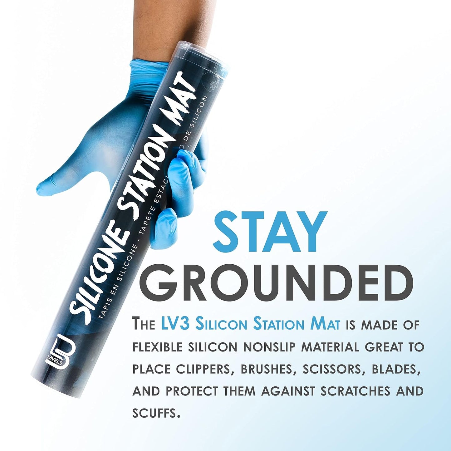 L3VEL3 Barber Silicone Mat