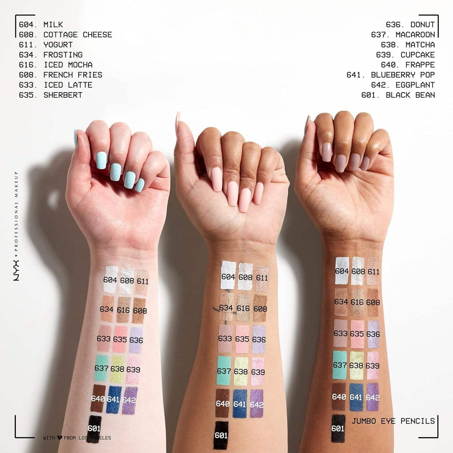 NYX Jumbo Eye Pencil Collection - Center Stage