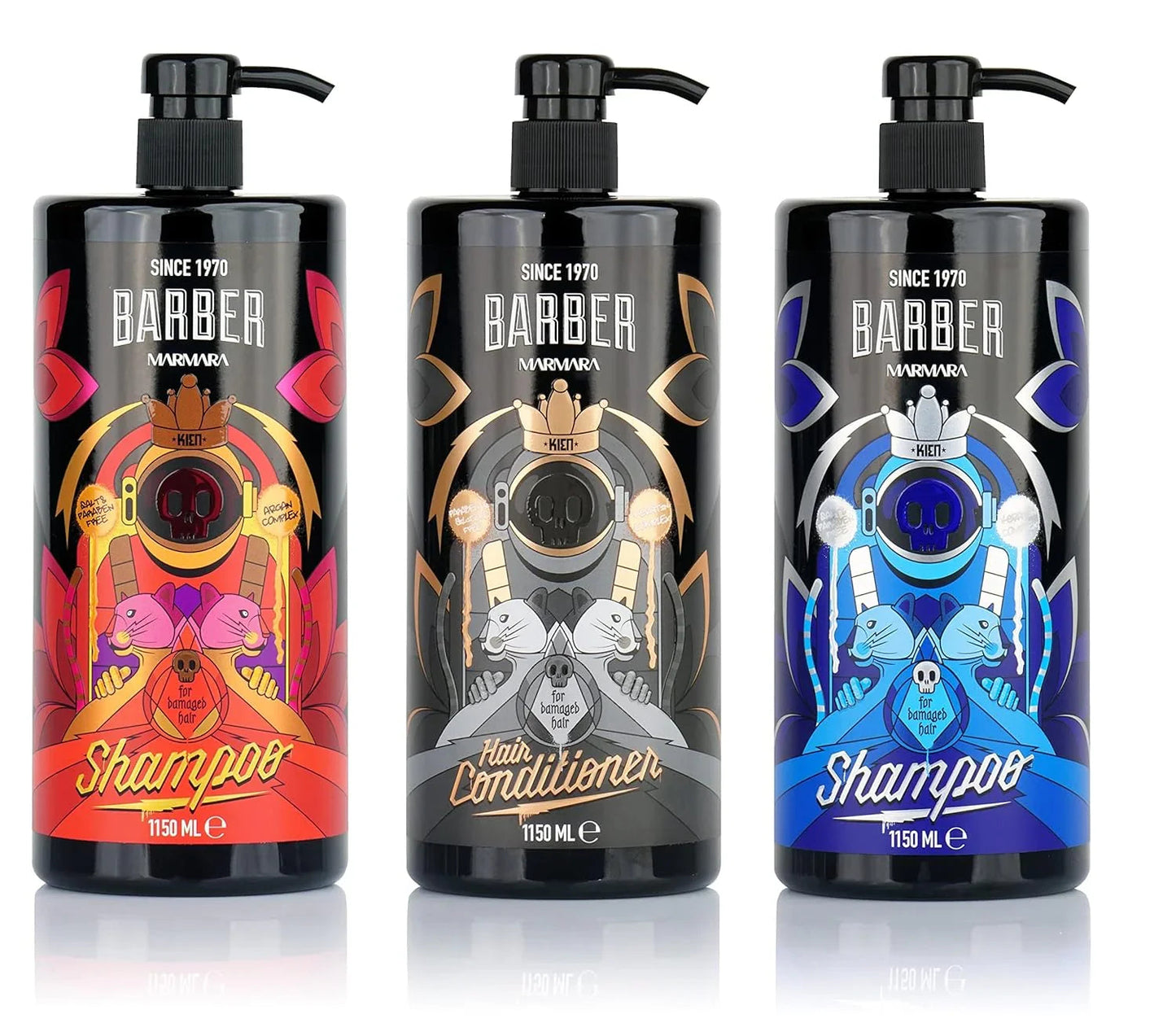 Marmara Barber Shampoo Keratin 1109ml / 37.5 oz