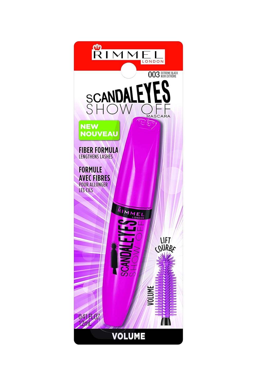RIMMEL LONDON Scandalous Show off Mascara