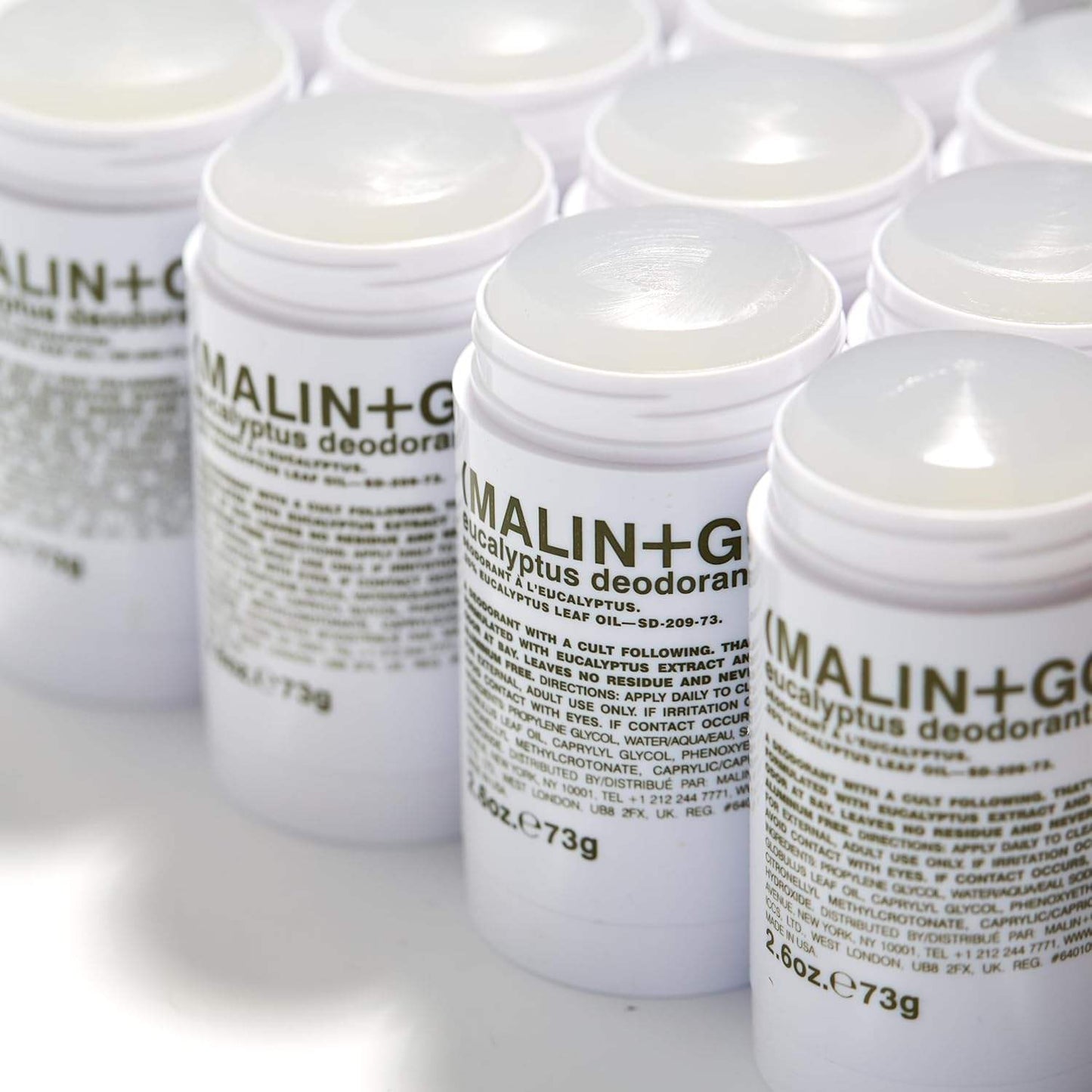 Eucalyptus Deodorant Stick by Malin + Goetz for Unisex - 2.6 oz Deodorant Stick