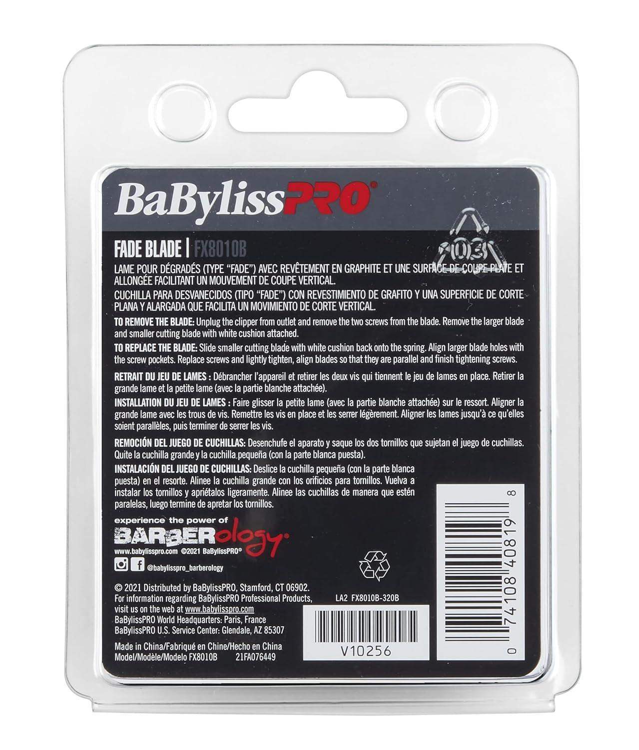 Babyliss Pro Replacement Graphite Fade Blade BB-FX8010B - BarberSets