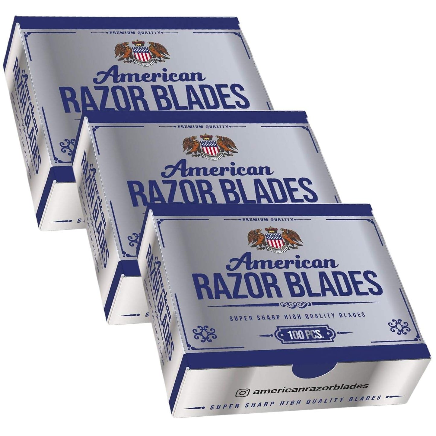 American Razor Blades from The Shave Factory - Single Edge Razor Blades