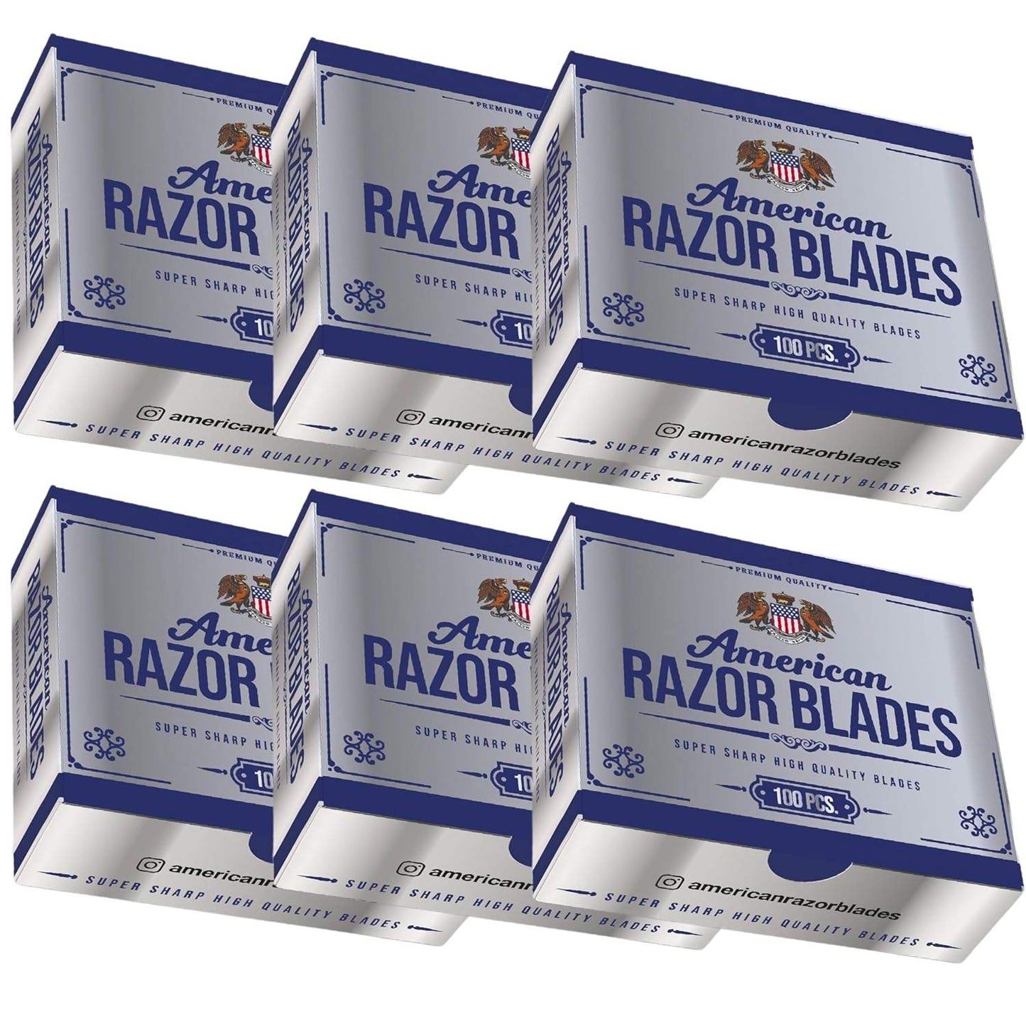 American Razor Blades from The Shave Factory - Single Edge Razor Blades