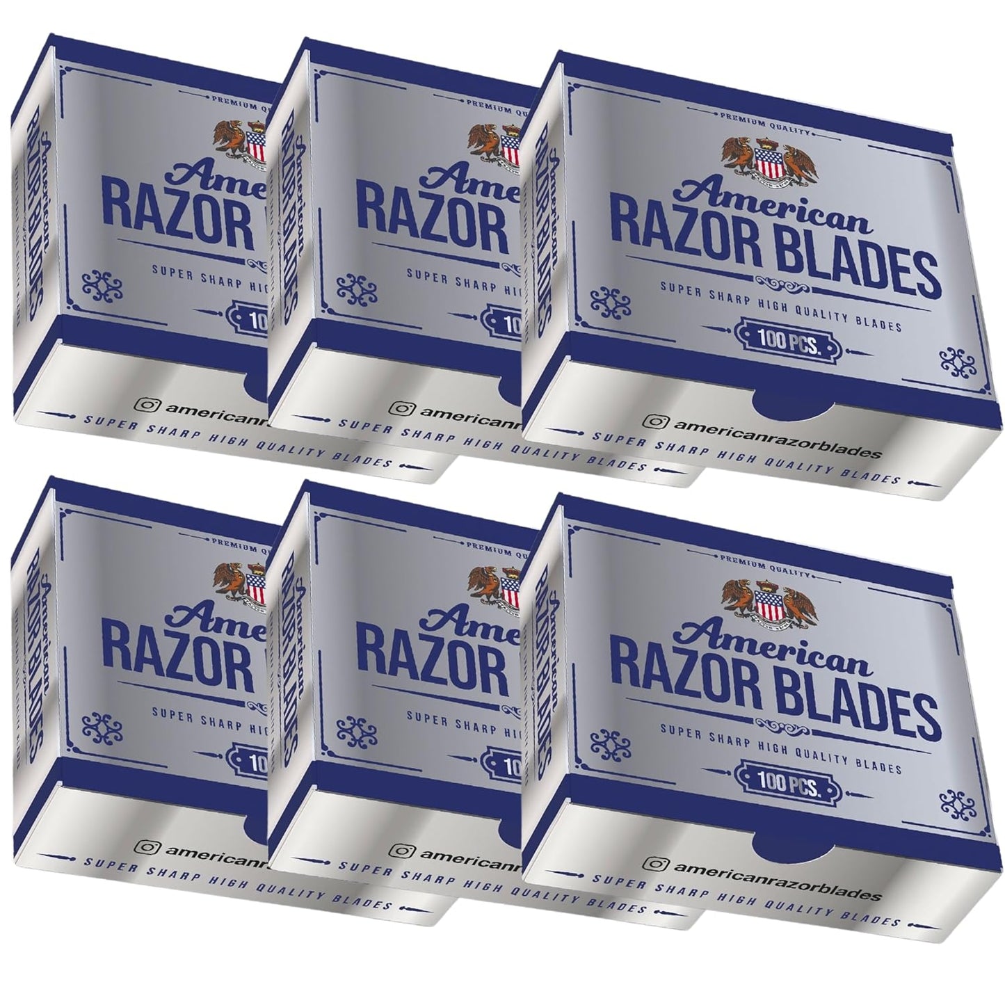 American Razor Blades – Single Edge Razors (The Shave Factory)