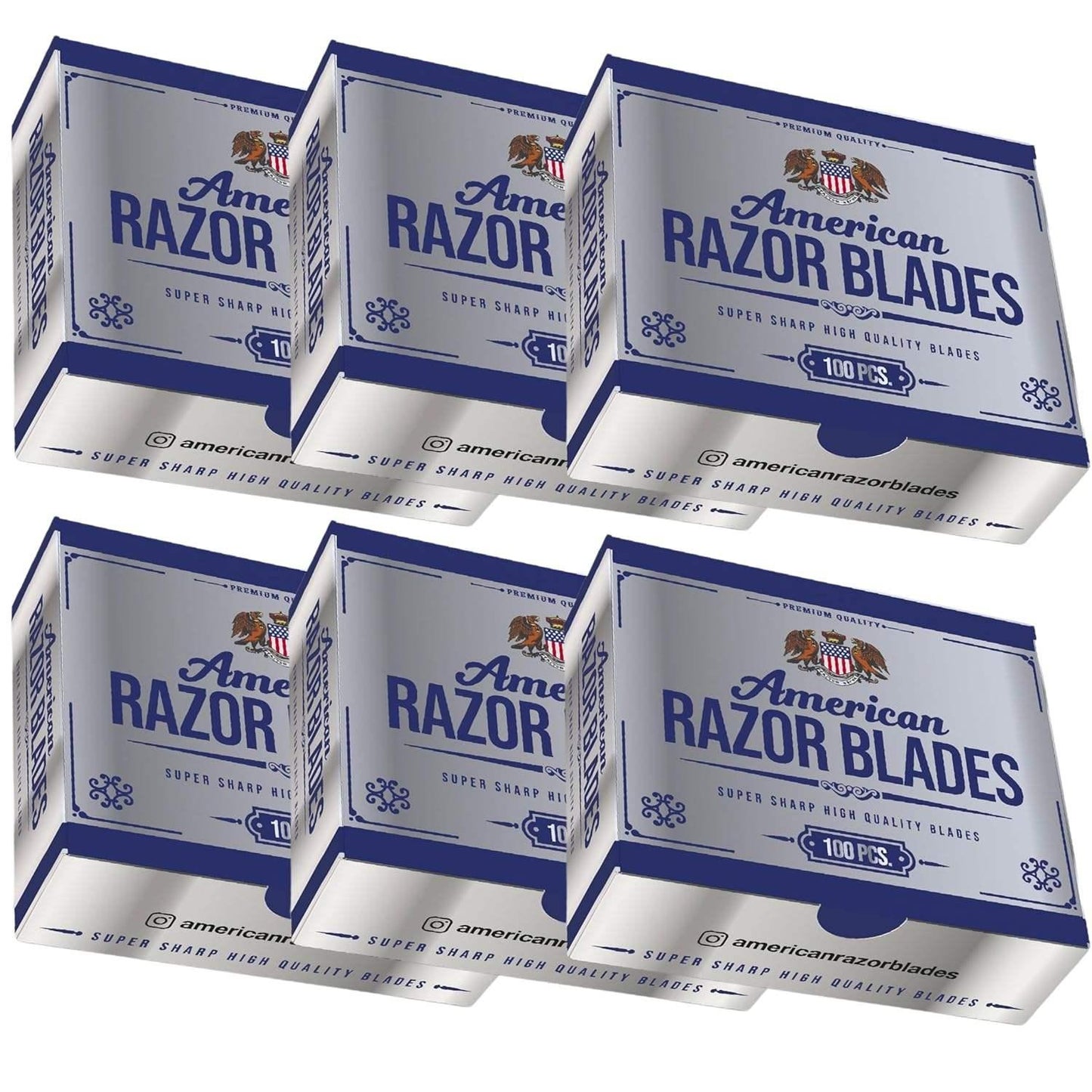 American Razor Blades from The Shave Factory - Single Edge Razor Blades