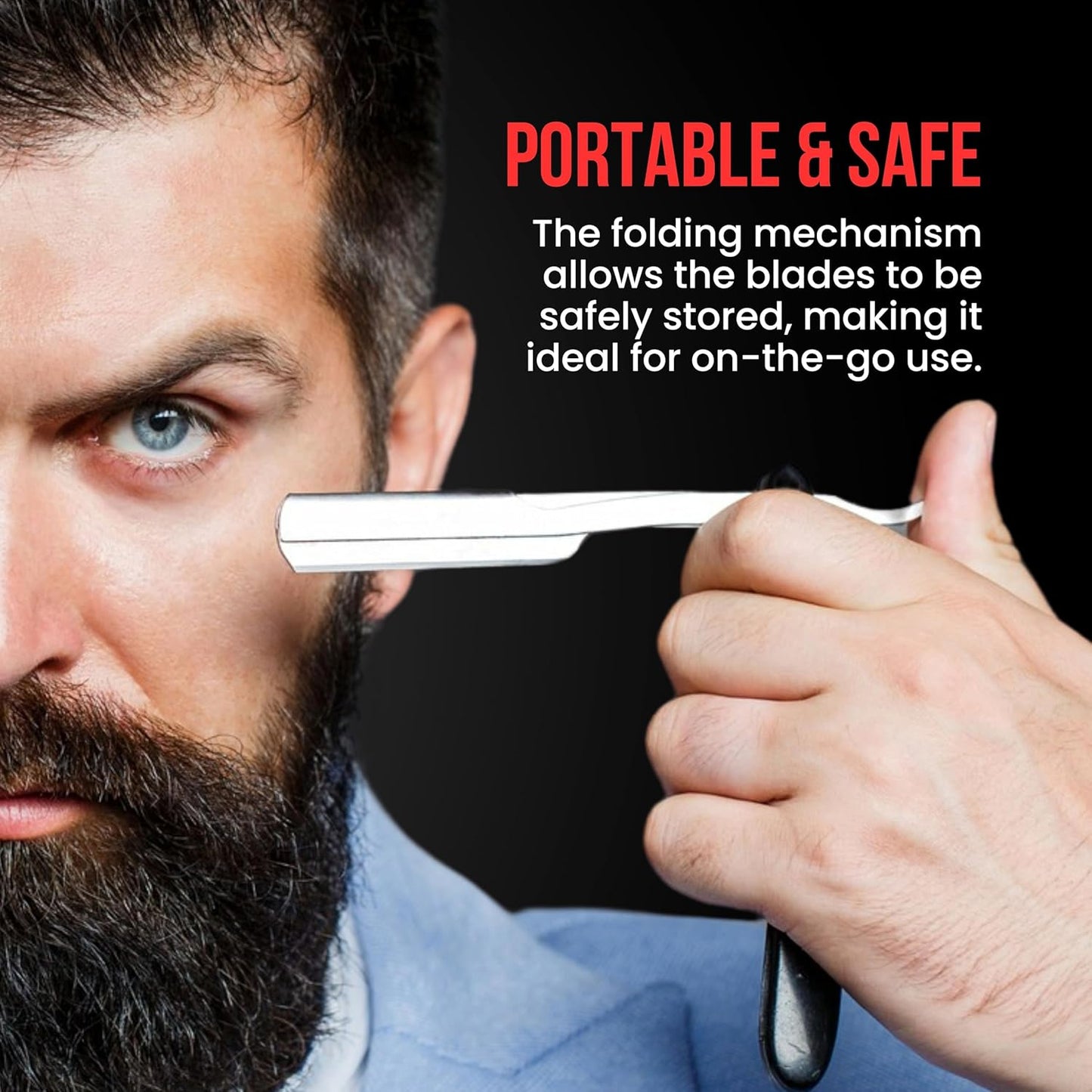 The Shave Factory Sleek Razor - Ultimate Shaving Ease, Precision Blades, Advanced Shaving Technology, Stylish Design, Comfortable Handle