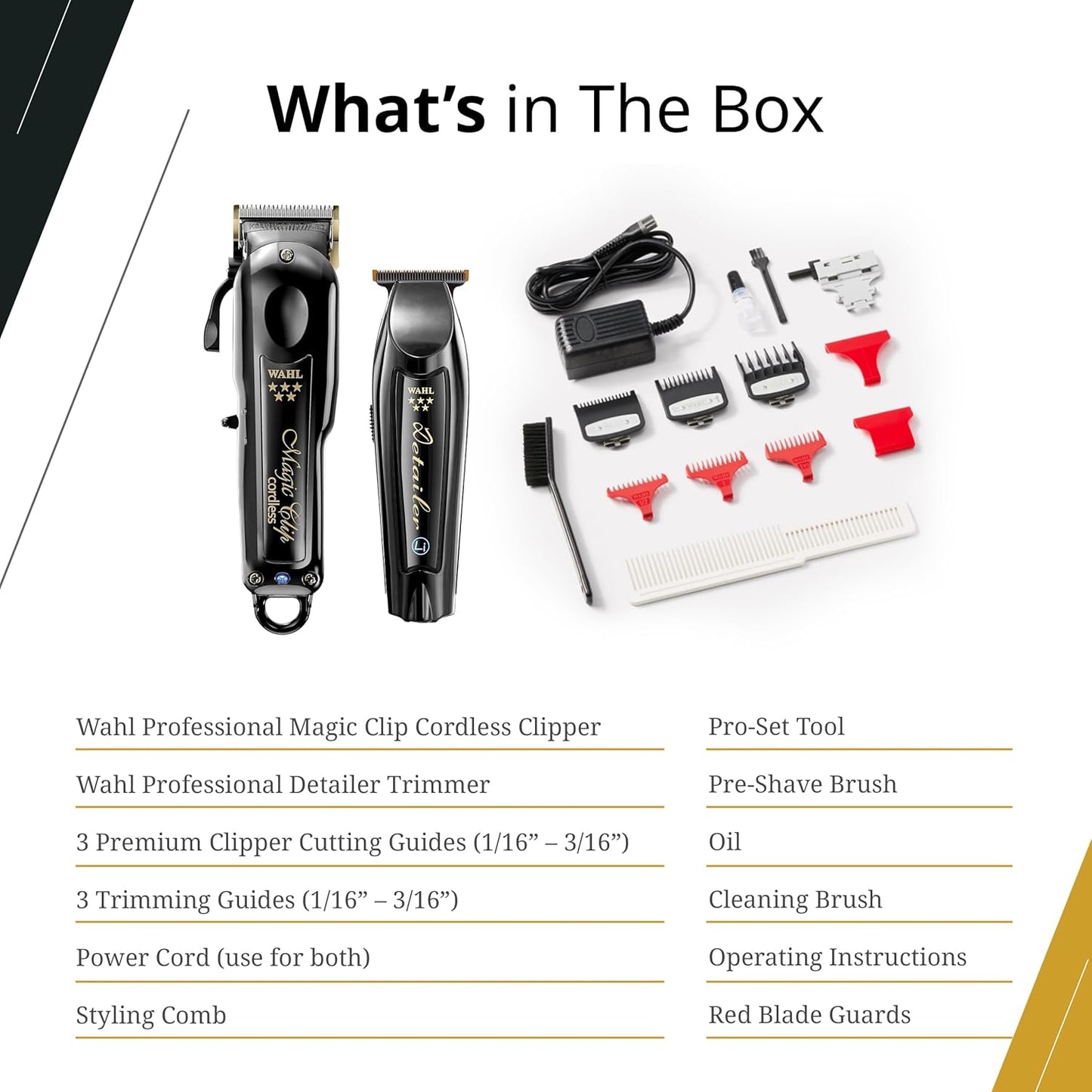 Wahl Cordless Barber Combo
