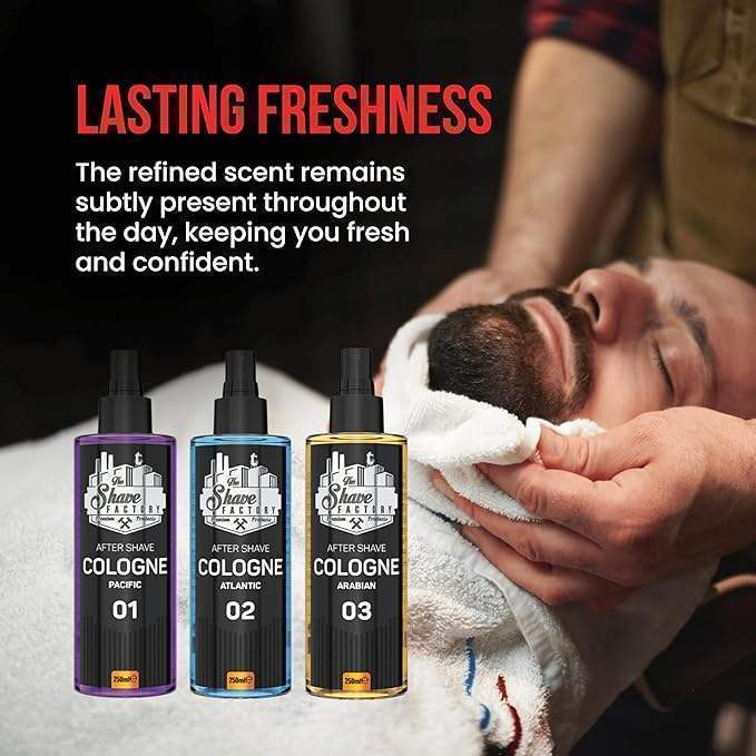 The Shave Factory  After Shave Cologne 09 Aegean 8.45 oz - 250 ml
