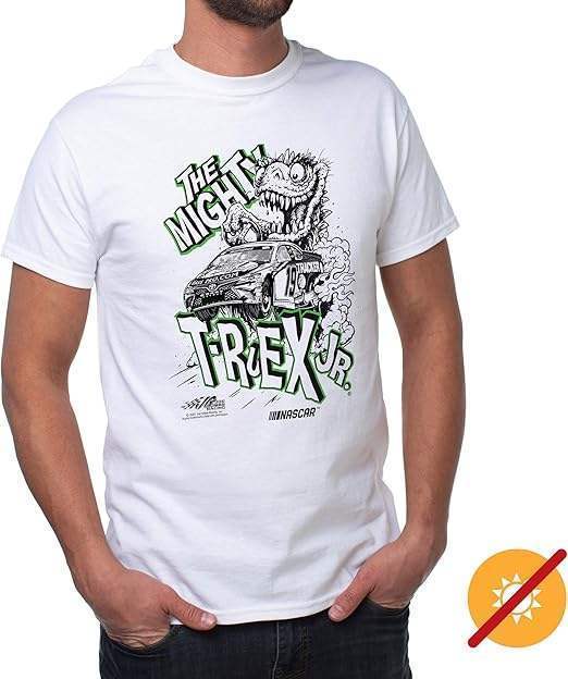 NASCAR Mens Classic Crew Tee - Martin Truex Jr - 4 White by DelSol for Men - 1 Pc T-Shirt (XL)