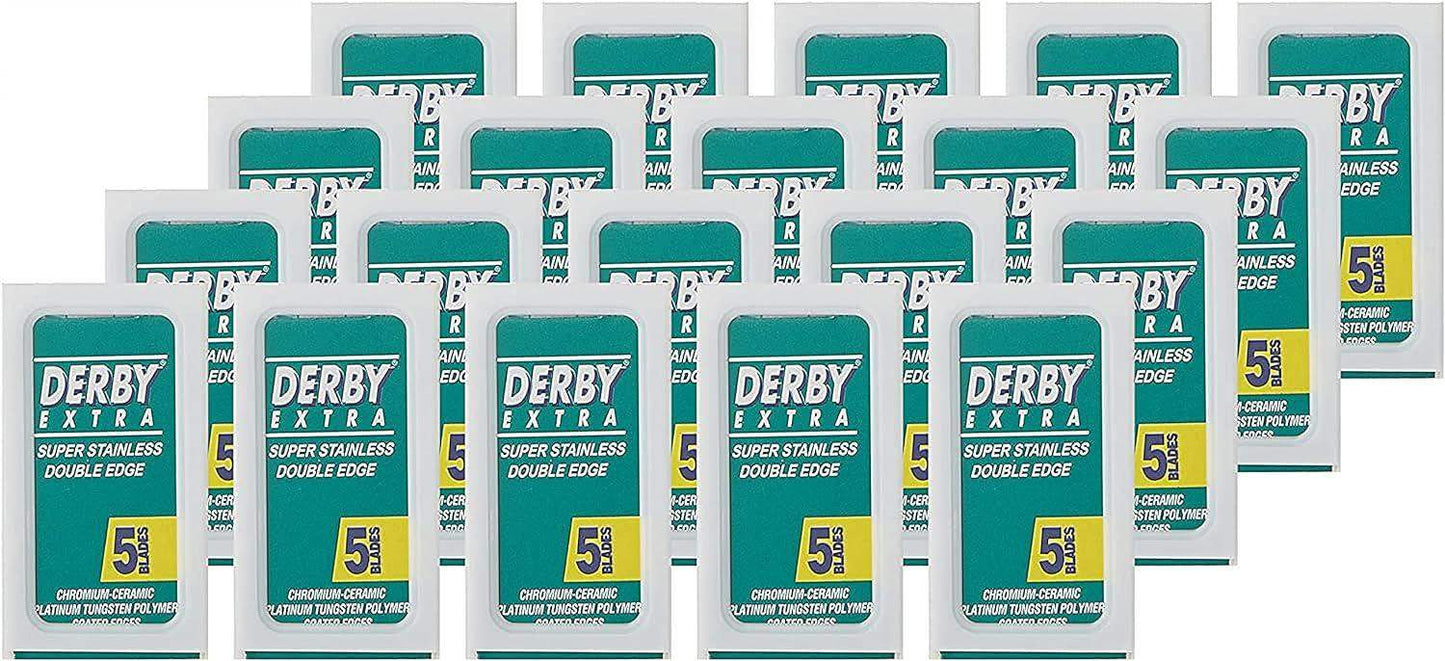 Derby Double Edge Razor Blades 100Pcs - BarberSets