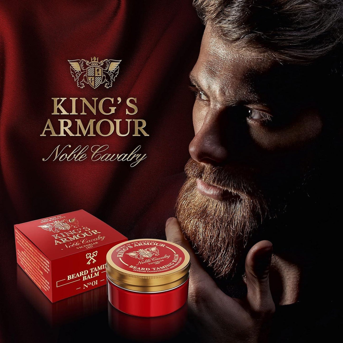 King’s Armour King's Armour Beard Balm 50 ml (1.69 fl oz)