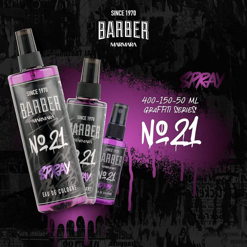 Marmara Barber Cologne 1.7 Oz No. 21 Spray