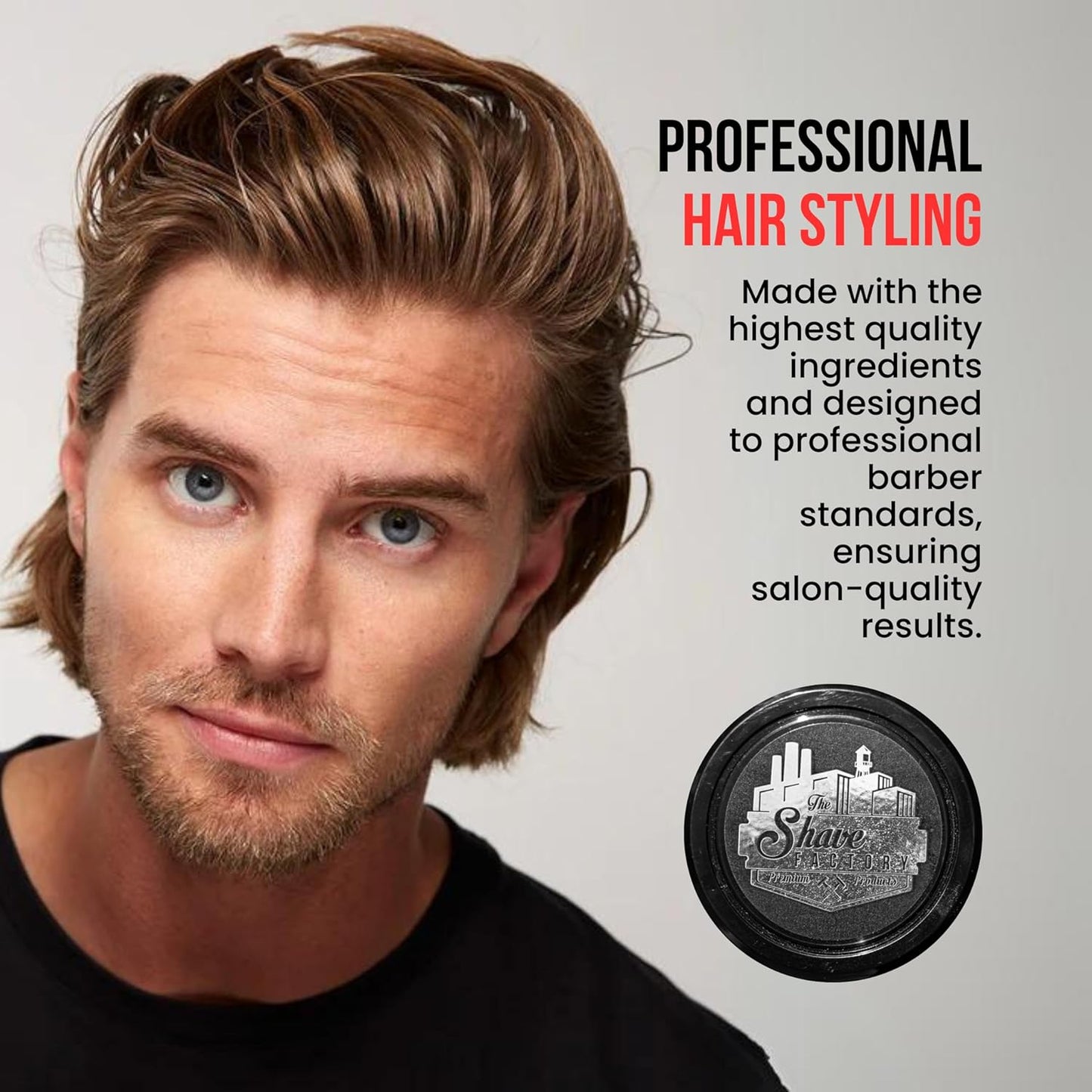 The Shave Factory Exclusive Matte Clay 44 Comb-over Power 5.07 oz - 6 Pack